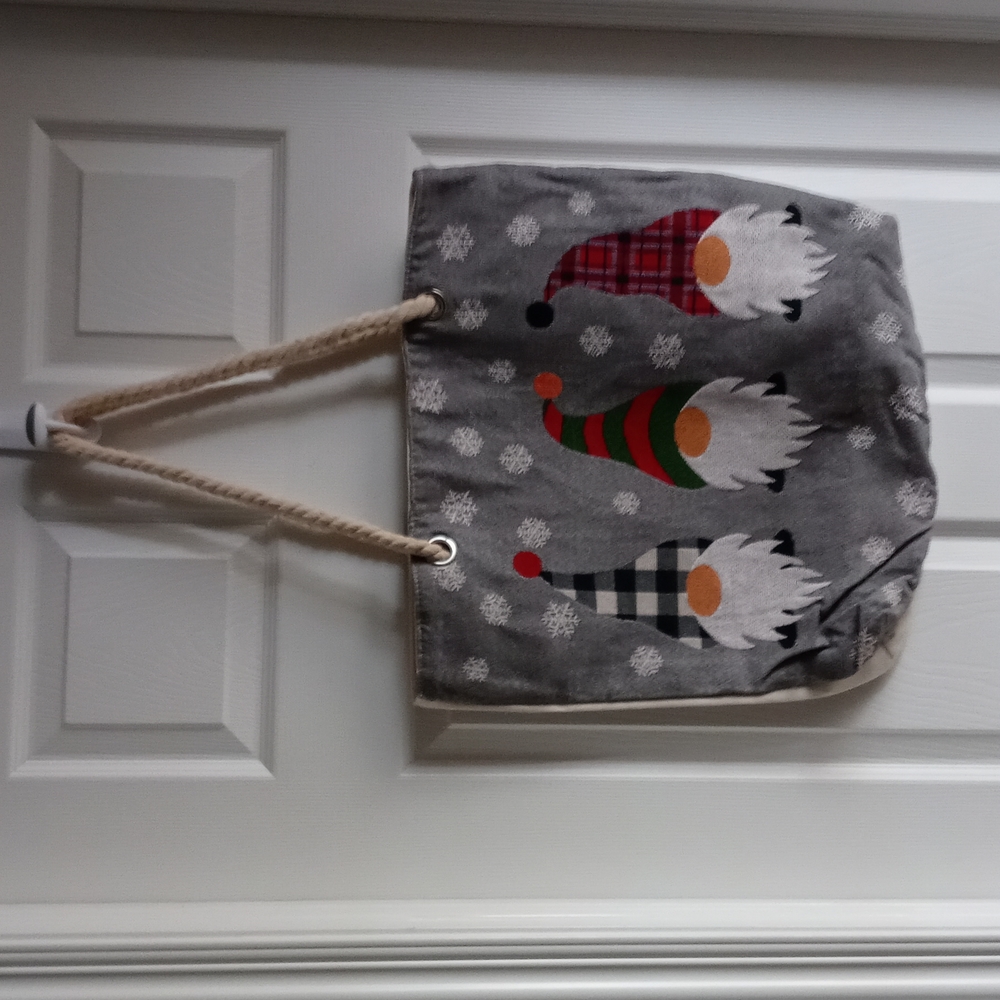 Gnome Christmas Tote